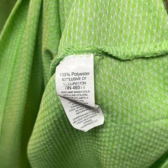 Champion Lime Green Powertrain Jacket. Medium - Picture 3 of 4